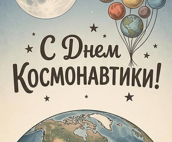 Сегодня мы отмечаем один из самых удивительных и вдохновляющих праздников – День космонавтики!