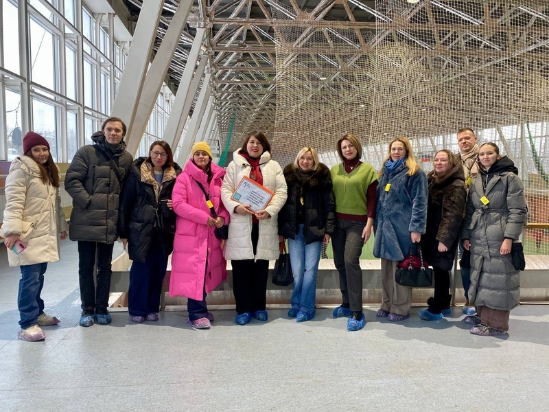 В Дворце легкой атлетики прошла увлекательная экскурсия для гостей!